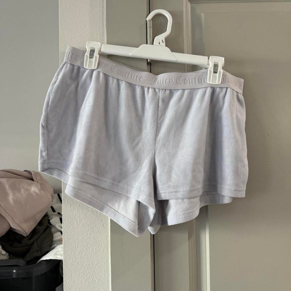 Juicy Couture light gray shorts